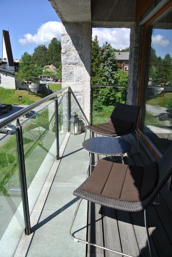 Chesa La Montanella - Ferienwohnung, Maloja Esterno foto